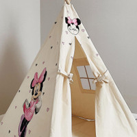 چادر سرخپوستی با نقاشی مینی موس به همراه زیرانداز
