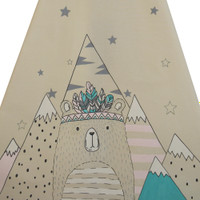 چادر سرخپوستی با نقاشی خرس